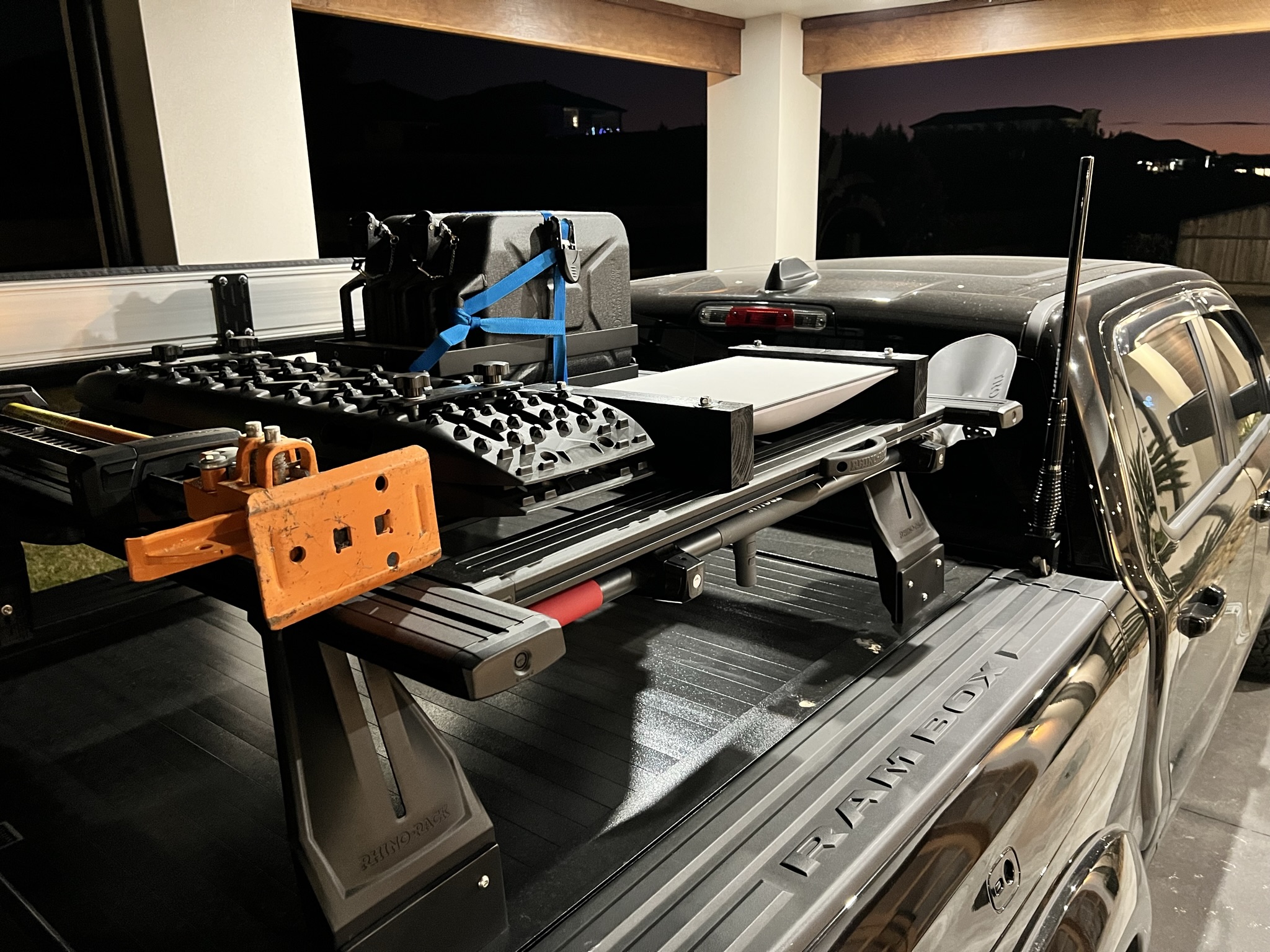 Dishy final install (Alt text: Final installation of Dishy)